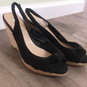 Black H by Halston Wedges